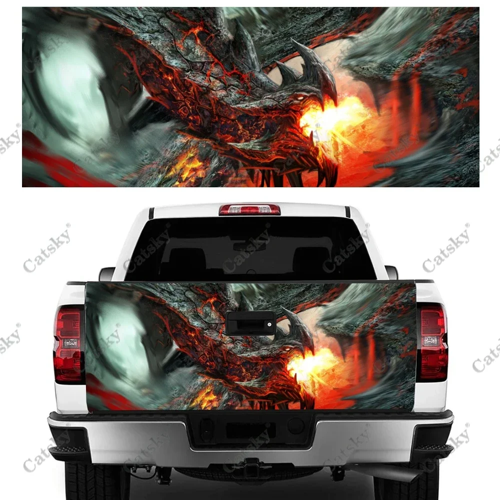 

dragon art animal Car stickers rear car rear appearance modification package painting suitable for car truck stickers
