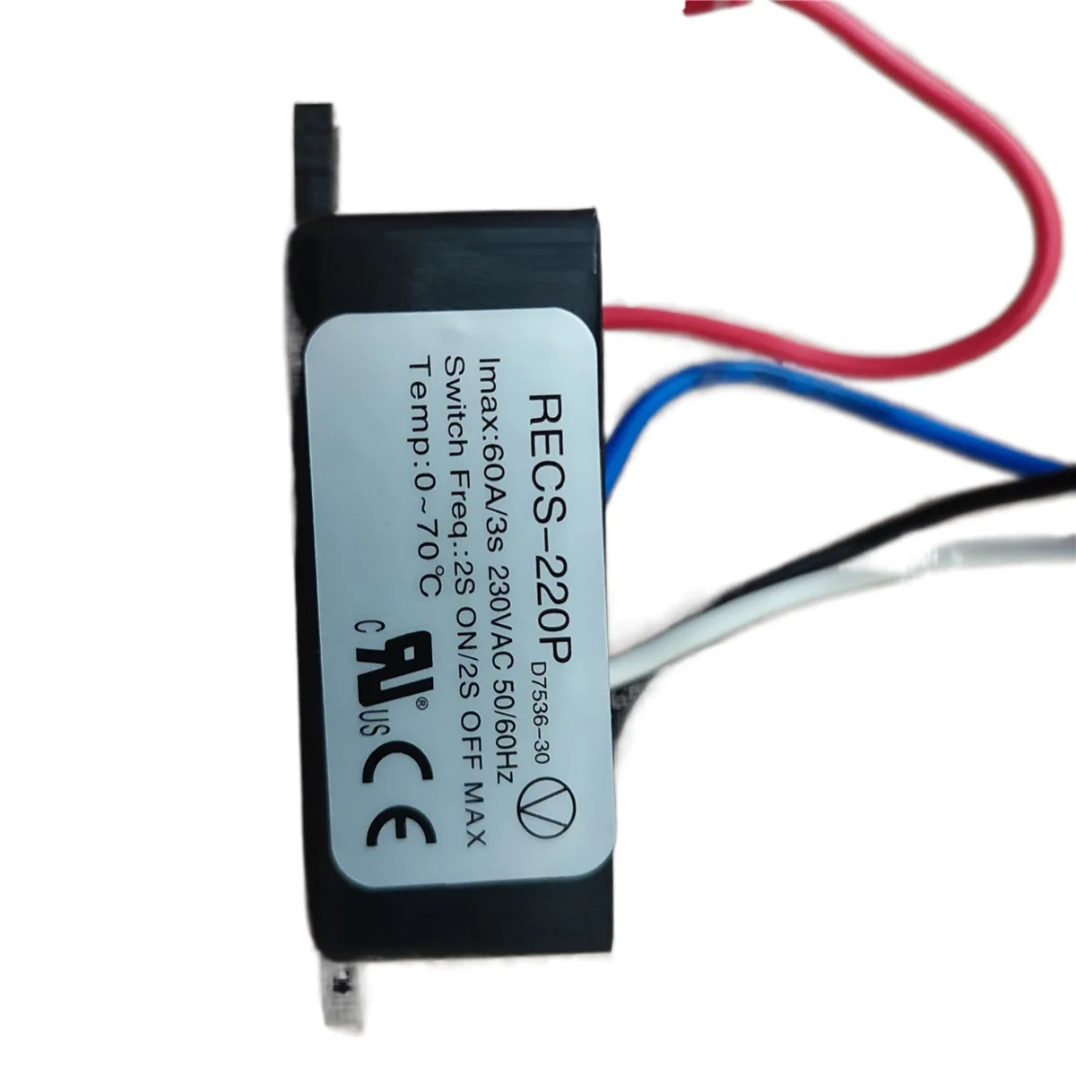 RECS-205P RECS-220P RECS-240P 30A 60A 120A 220V Electronic Centrifugal Switch Single-phase Motor Intelligent Starter