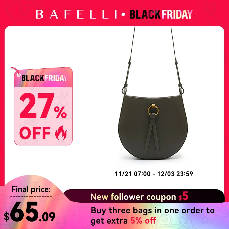 CLASSIC 2023 WOMEN'S BAG BAFELLI BRAND BACKPACK STYLISH FEMALE SHOULDER CROSSBODY SADDLE VINTAGE STYLE LEATHER PURSE RETRO