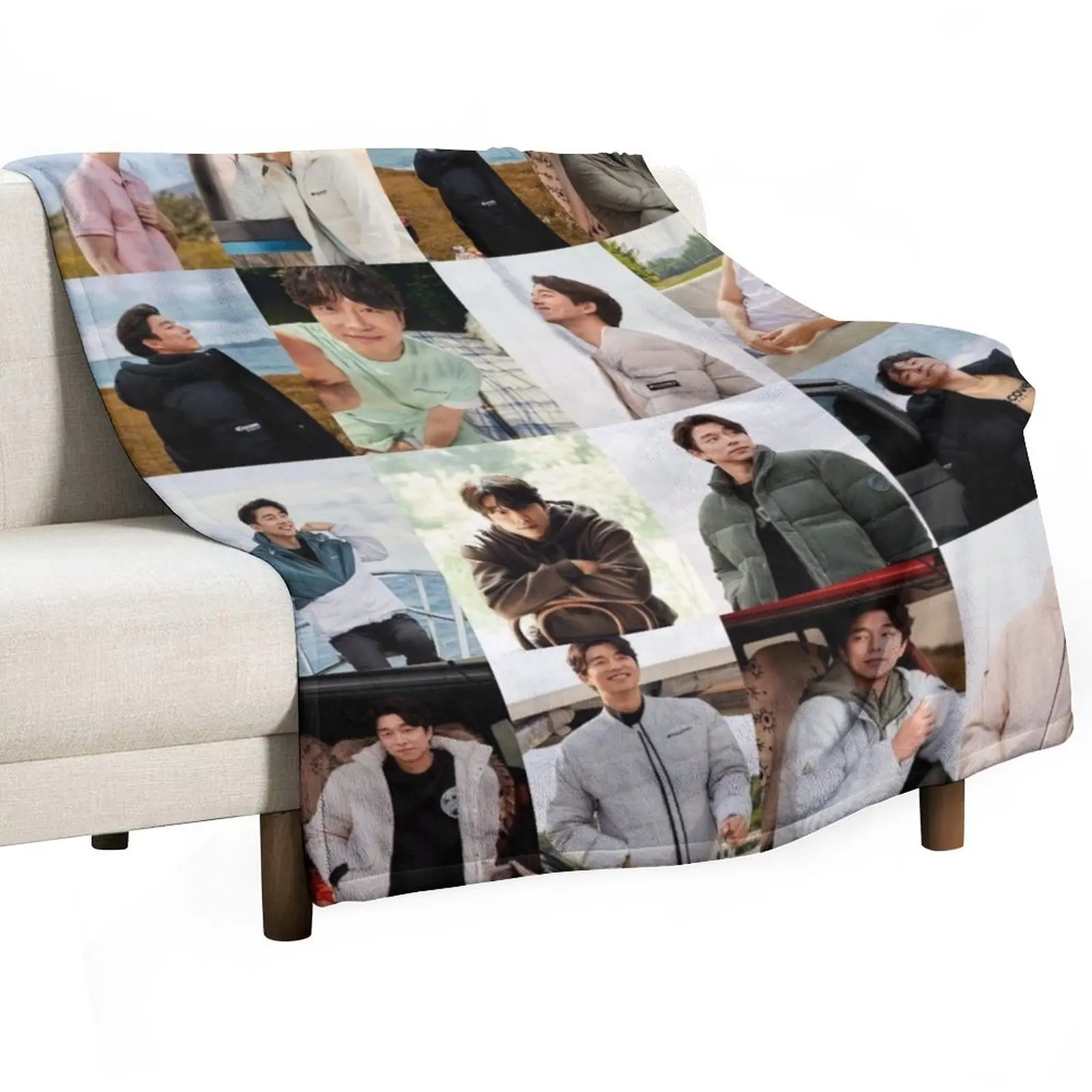 

Gong Yoo Throw Blanket Extra Large Throw halloween Summer Beddings Blankets