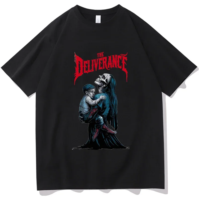 

The Deliverance T-shirt Shorts Sleeve Harajuku Aesthetic Tee-shirts for Spring/Summer Cotton Tshirt Sudaderas Fashion Clothing