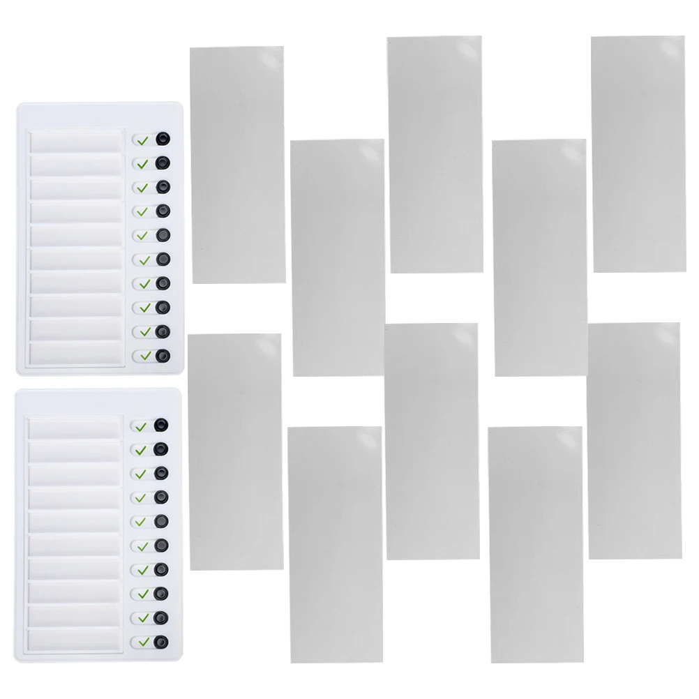 

Memo Board Self-discipline Checker Student Kids Routine Chart Abs Visual Schedule