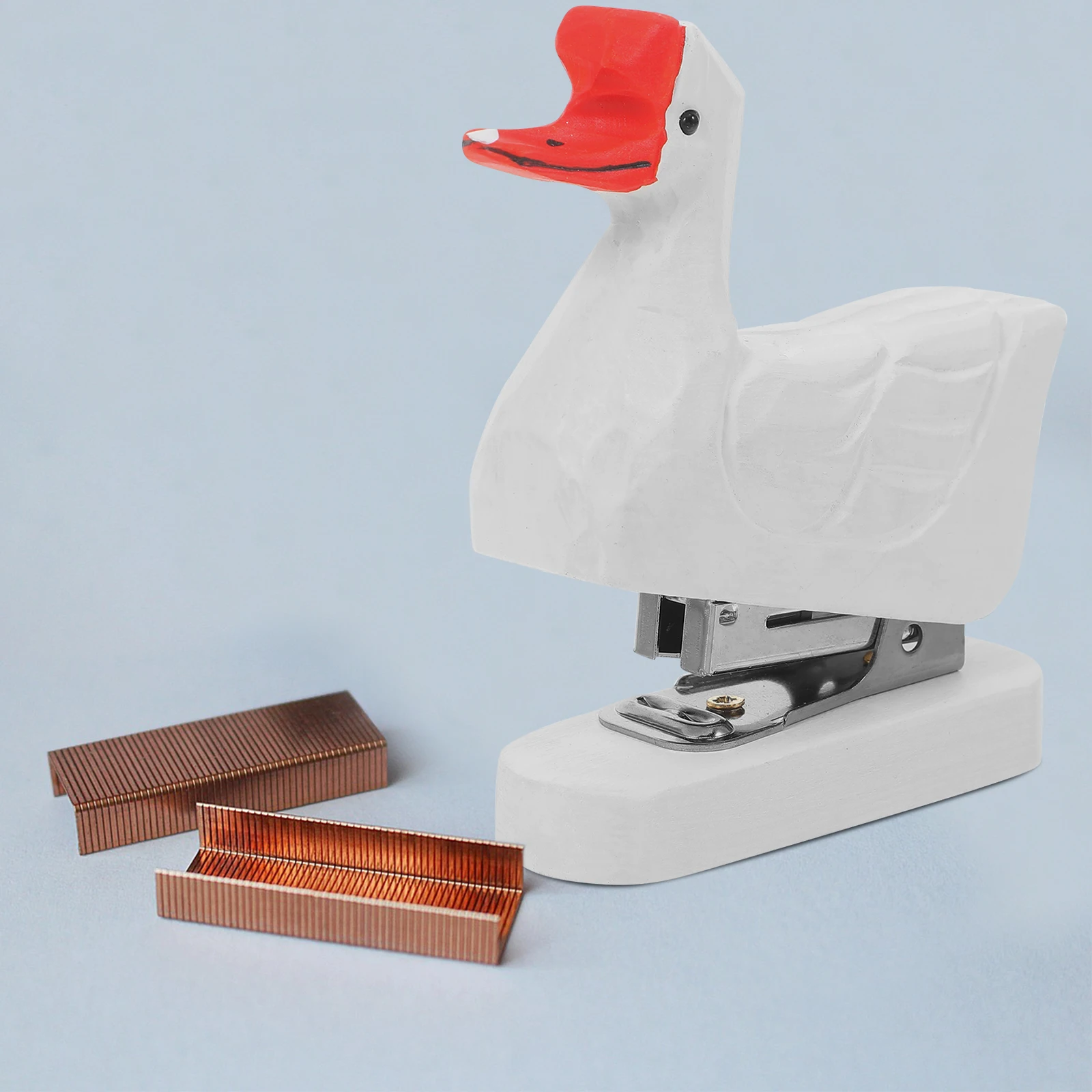 

Wooden Animal Cute Funky Style School Desk Accessories Set Supplies Desk Accessories Kids Stapler Paper Tool Office Gift