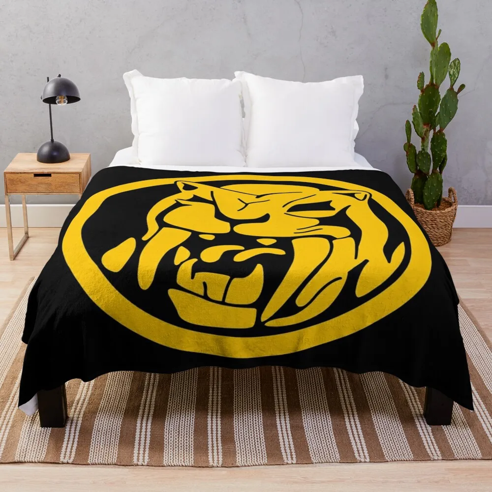 Saber-Toothed Tiger Dinozord Coin Throw Blanket blankets and throws Hairys blankets ands Blankets