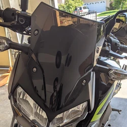 For Kawasaki Z400 Meter Cover Windscreen Moto Windshield Wind Deflectors Fairing Z 400 Accessories 2018 2019 2020 2021 2022 2023
