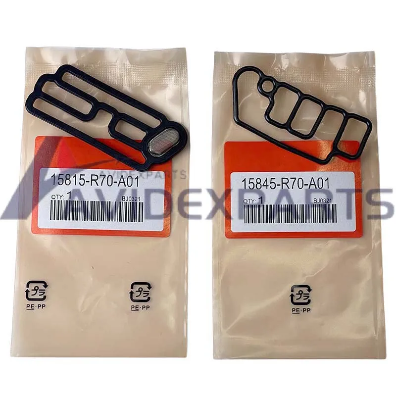 

3-piece set 15815-R70-A01 15845-R70-A01 91319-PAA-A01 For honda Accord Cylinder Head Solenoid Valve Pad Filter Seal Pad