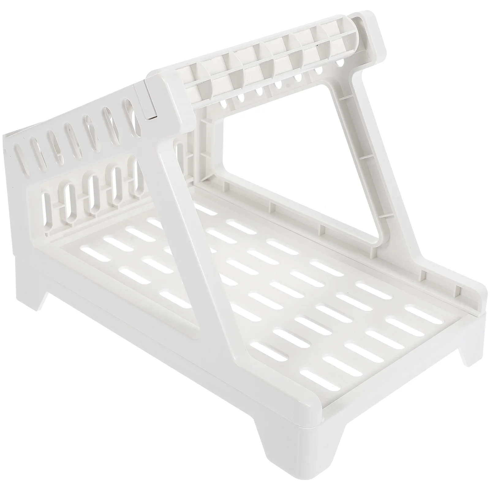 バーコードマシンペーパーホルダーラベルスタンドデスクトッププリンタホワイト ABS ユニバーサルアクセサリースーパーマーケットテープ用品ステッカー