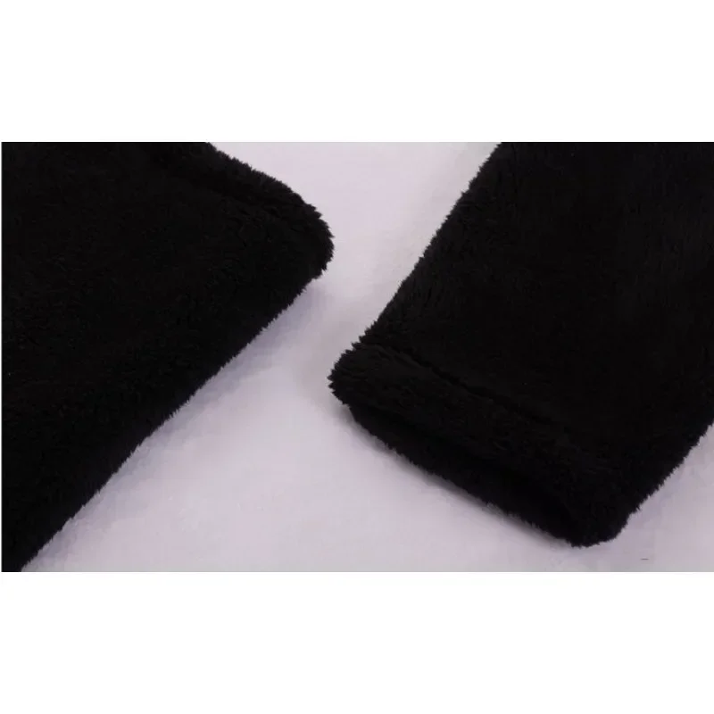 2024 New Pajama Women's Premium Sense Coral Fleece Thickened Sleepwear Warm Homewear Set Doll Collar Falbala Loose Loungewear