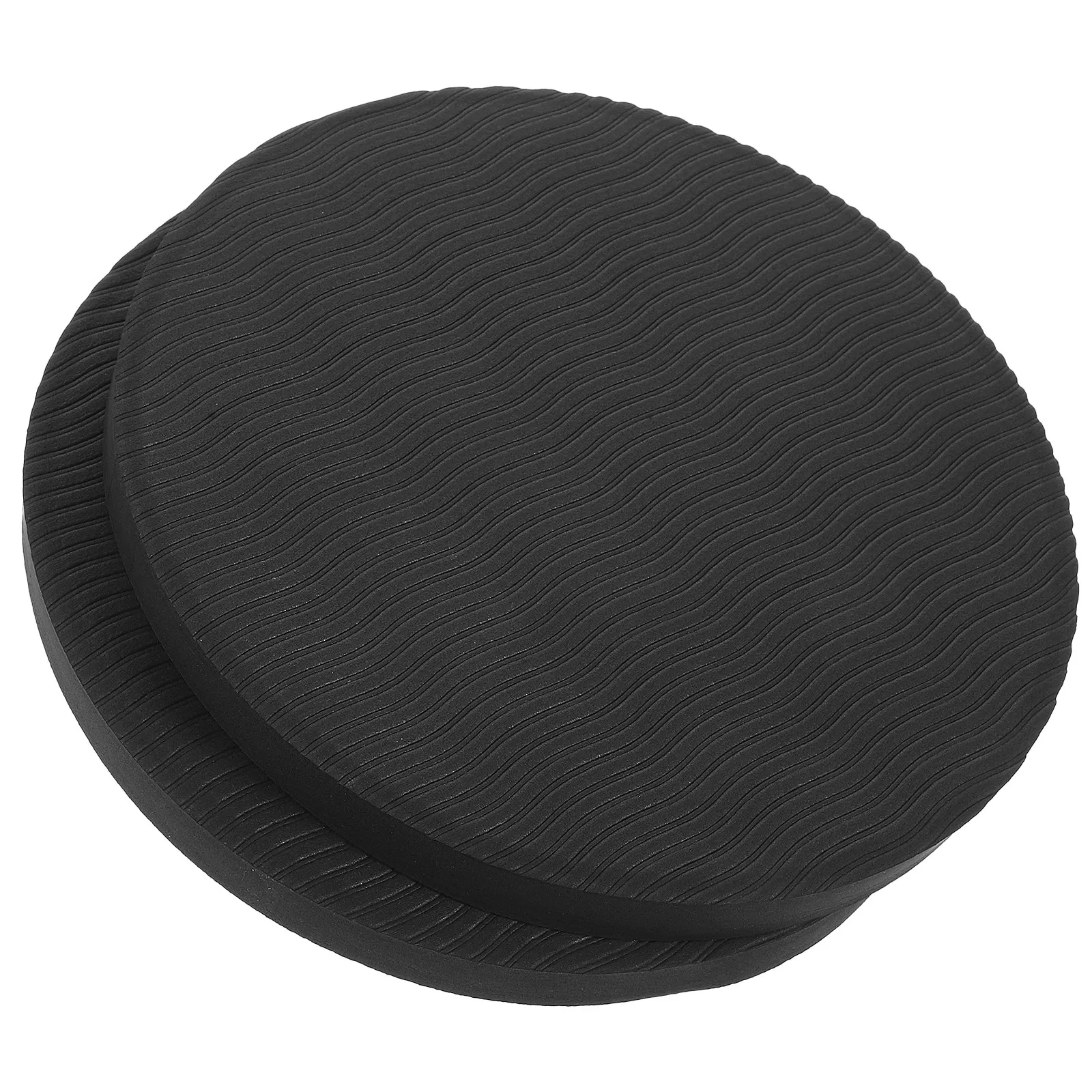 2Pcs Thick Round Yoga Knee Pad Cushion Premium Tpe Non-Slip Support Pad for Knees Elbows Wrists Ankles Sit Bones Outdoor Pilates