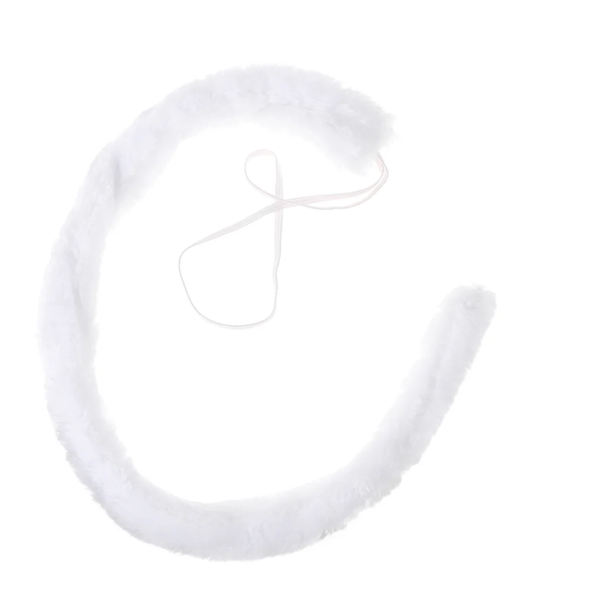 Animal Tail Costume for Adults Children Cartoon White Party Cosplay Performance Props Creative Photo Prop Fun Tail