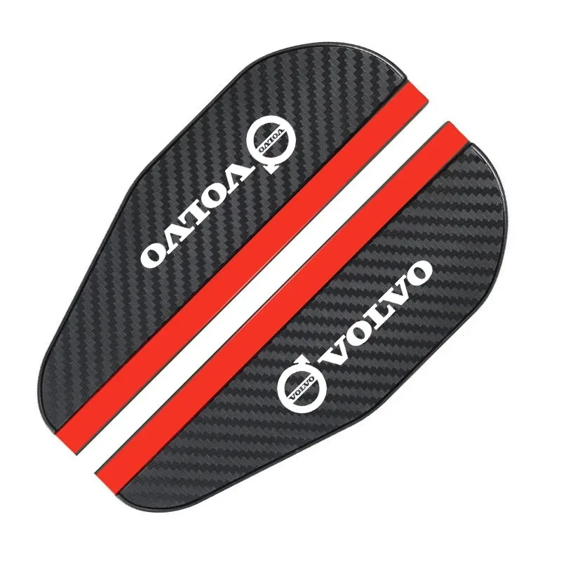 

2Pcs Carbon Fiber Rearview Mirror Rain Eyebrow For Volvo XC60 XC90 V40 V60 S60 V50 V90 S80 C40 XC40 V70 XC70 C30