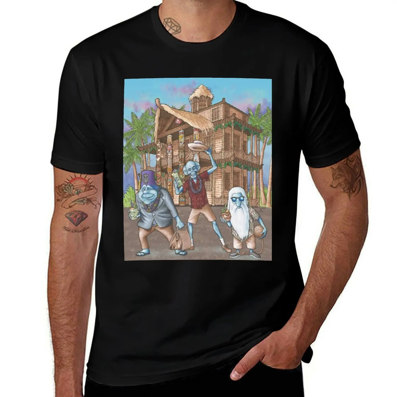 

Barhopping Ghost T-Shirt cheap stuff summer top clothes summer shirt t shirts for men cotton
