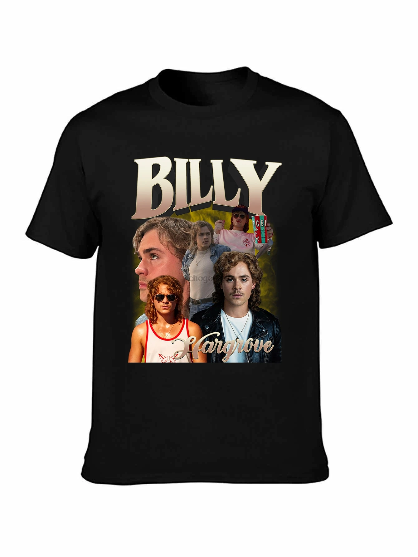 قميص بيلي هارجروف المحدود قميص داكر مونتغمري قميص كبير الحجم للجنسين GEE64