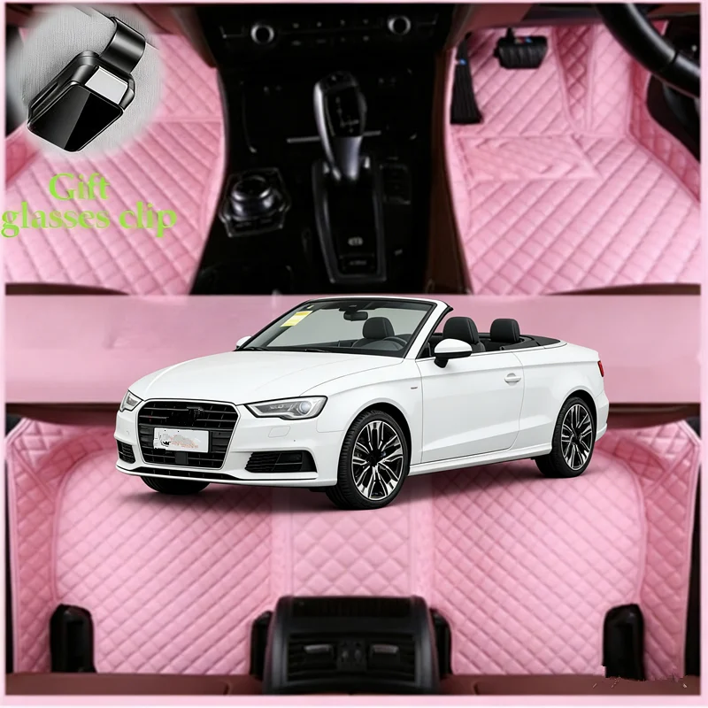 

Custom For Audi S3/A3 8V Cabriolet 2014–2018 Car Floor Mats Waterproof Car Accessories Carpets Covers Left /Right Hand Drive