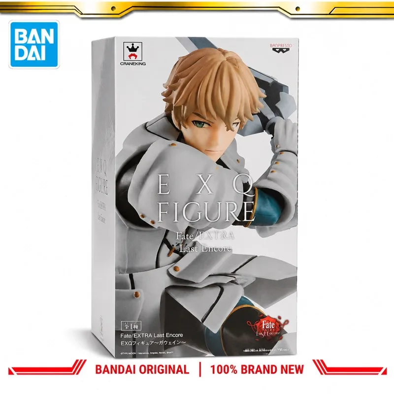 In Stock Bandai Original Banpresto Fate Extra Gawain Action Figure Model Doll Brand New Boxed Anime Characters Toys Model Garage