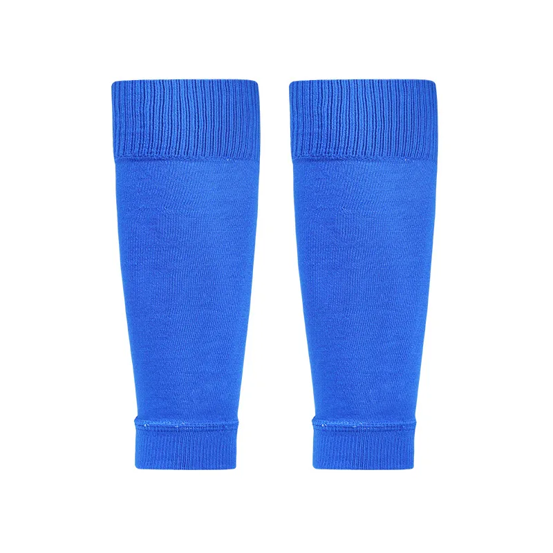 

Outdoor Sports Solid Color Knitting Football Socks Men's Compression Leg Sleeves Kids Sports Shin Guards Calf Socks