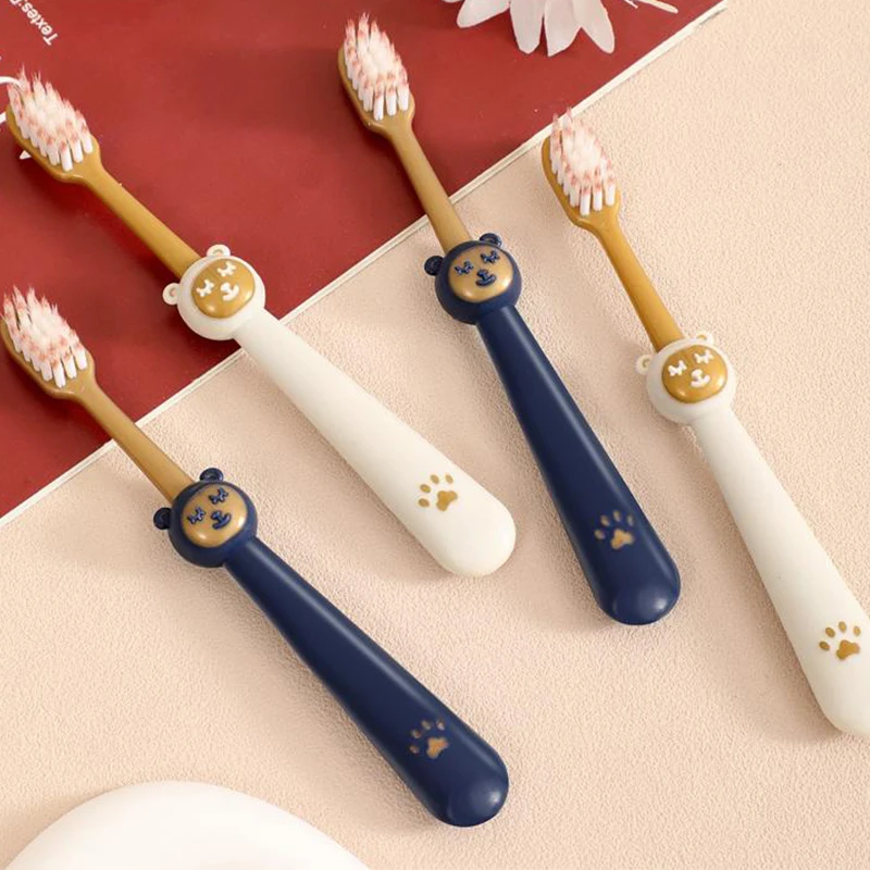 6pcs Cute Soft Fine Bristles Teeth Brush Children'S Tooth Brushes Baby Kids Toothbrush Children Oral Care Cleaning Tool