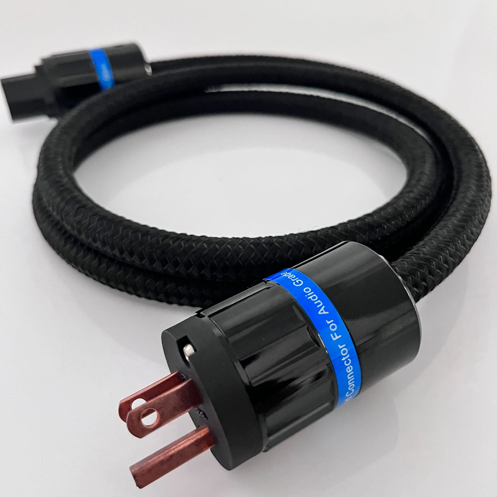 HiFi Audio Preffair AC-Stromkabel mit US/EU/UK-Version Steckern C15 Buchsen für Leistungsverstärker-Lautsprecher – Detail 8