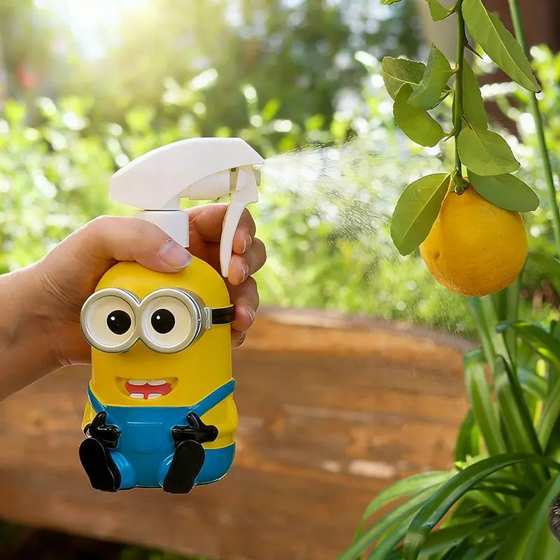 

Minions animation cartoon cute spray bottle kawaii household multifunctional plant green plant watering can decoration wholesale