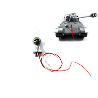 1/16 MATO RC 1228 Model Tank German King Tiger Metal Headlight LED MT252 Parts Toucan RC Hobby Parts TH17980
