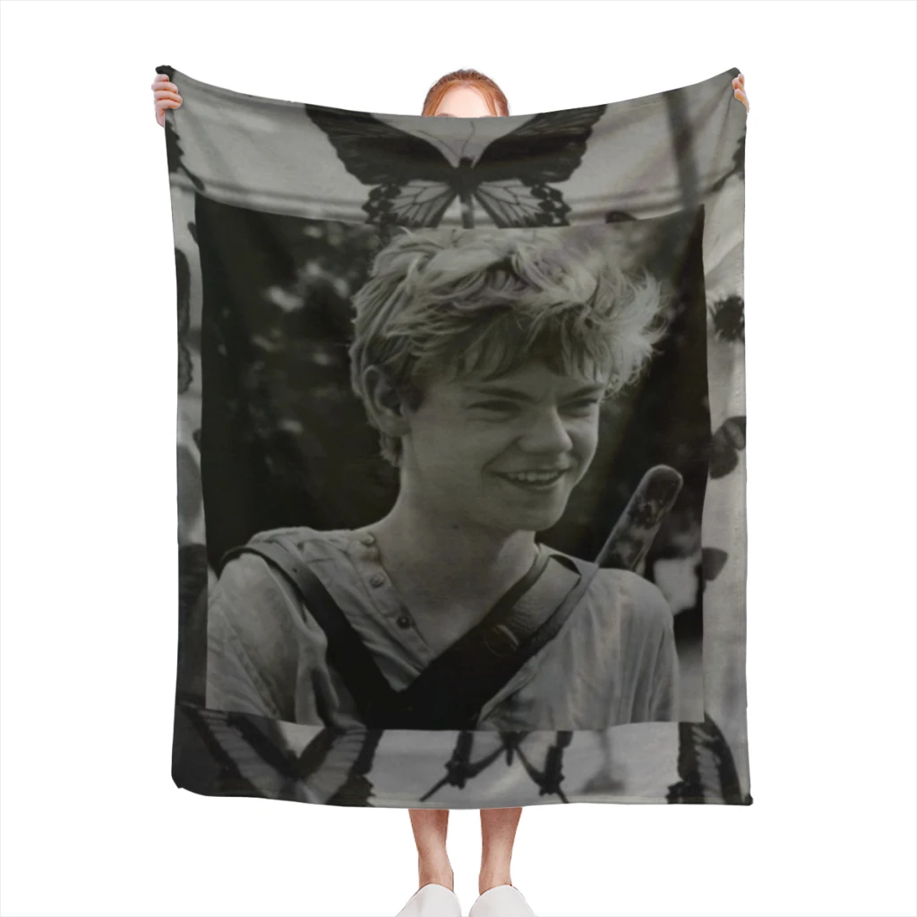 Fashion the maze runner newt blanket Blanket Printed Throw Blanket Plush Fluffy Flanne Soft Throws for Sofa Couch and Bed