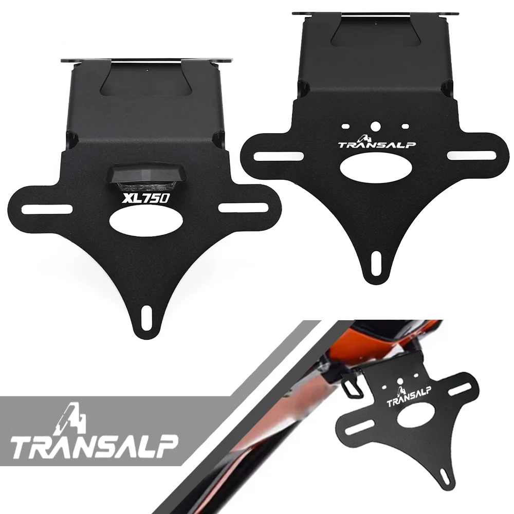 

XL 750 TRANSALP Motorcycle License Plate Holder Bracket Rear Tail Tidy Fender Eliminator Kit Fit For Honda XL750 2023 2024 2025