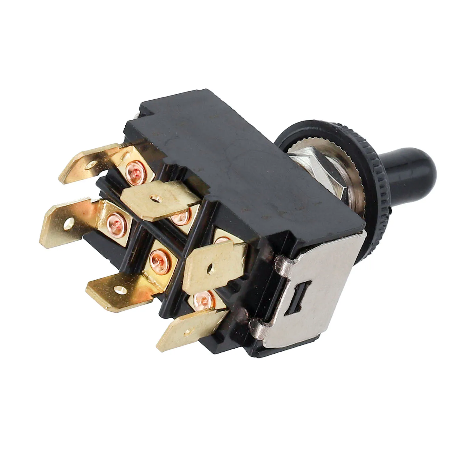 

Эффективно разработанный тумблер DPDT ON ON; Обеспечивает безопасные соединения в любой окружающей среде; Совместим с HY29D