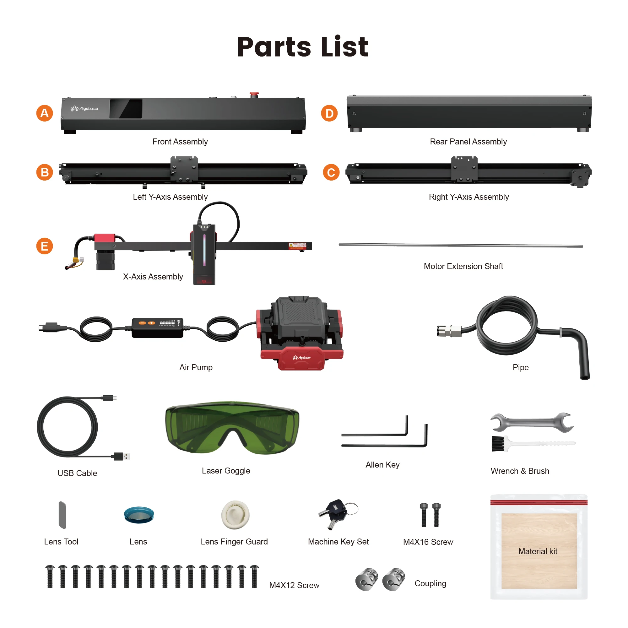 

40x40CM/40X85CM 40W AlgoLaser Alpha MK2 Handwriting Smart Engraving Machine for Entrepreneurship, DIY, School, Christmas Gifts