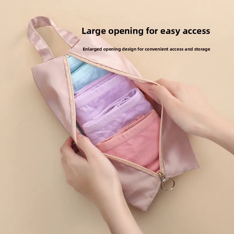 Travel Cosmetic Underwear Socks Storage Bag Handheld Clothes Miscellaneous Items Sub-Bag Storage Organizer Handbag