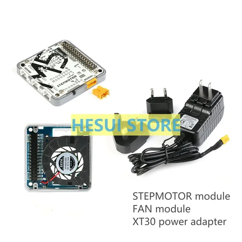 M5Stack Series XT30 Power adapter /FAN module /STEPMOTOR module