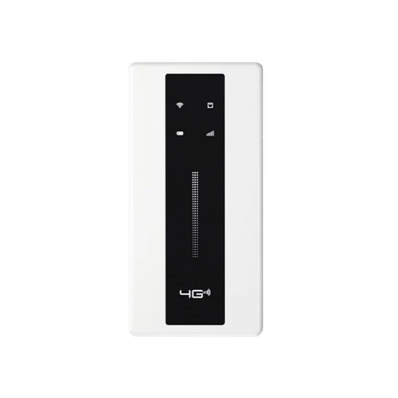 

4G LTE Wireless Router 150Mbps Portable Wireless Hotspot RJ45 Network Port Router with SIM Card Slot WiFi Adapter White—AA56
