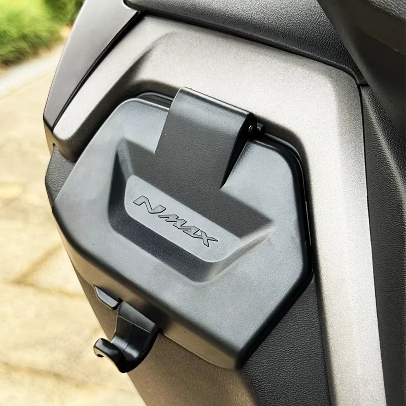For Yamaha N-MAX 155 125 V3 Nmax125 Tech MAX Nmax155 2025 NMAX155 125 v3 Tool Box Storage Cover Lid Side Pocket Waterproof Cover