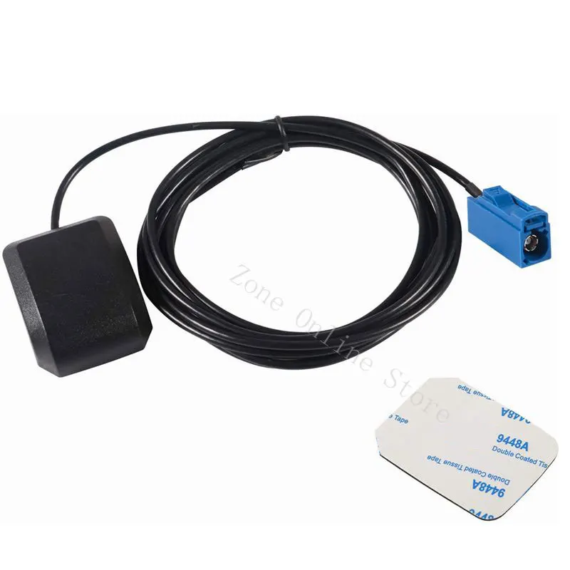 1pc Waterproof Active Vehicle GPS Antenna 28dB Gain Fakra C Connector For Blue Fakra C Antenna Dodge BMW Audi Mercedes Benz Car