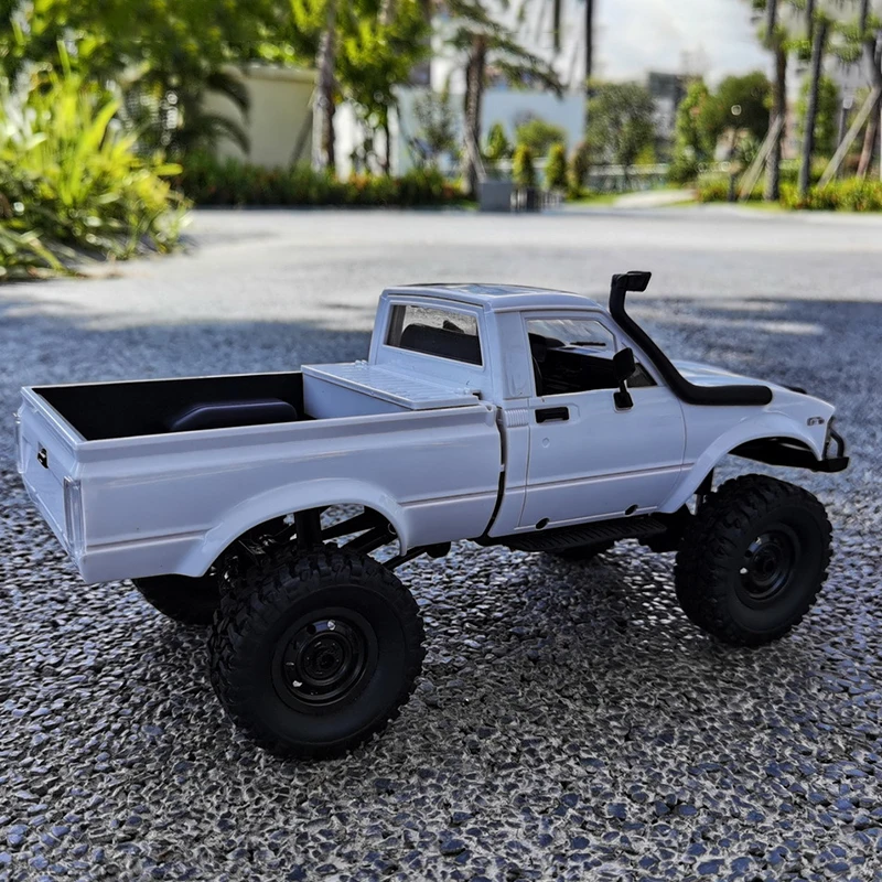 WPL Off-Road Car Trucks Vehicle C24-1 1:16 Electric Metal Car Model Radio Remote Control Boys Toys for Children Kids DIY