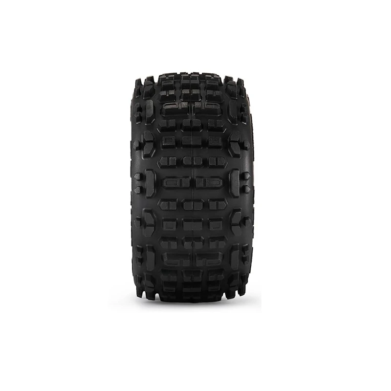 4Pc 152Mm 1/8 1/10 For Monster Truck Tire With 12Mm 14Mm 17Mm Wheel Hex For TRAXXAS Sledge E-Revo ARRMA KRATON Outcast