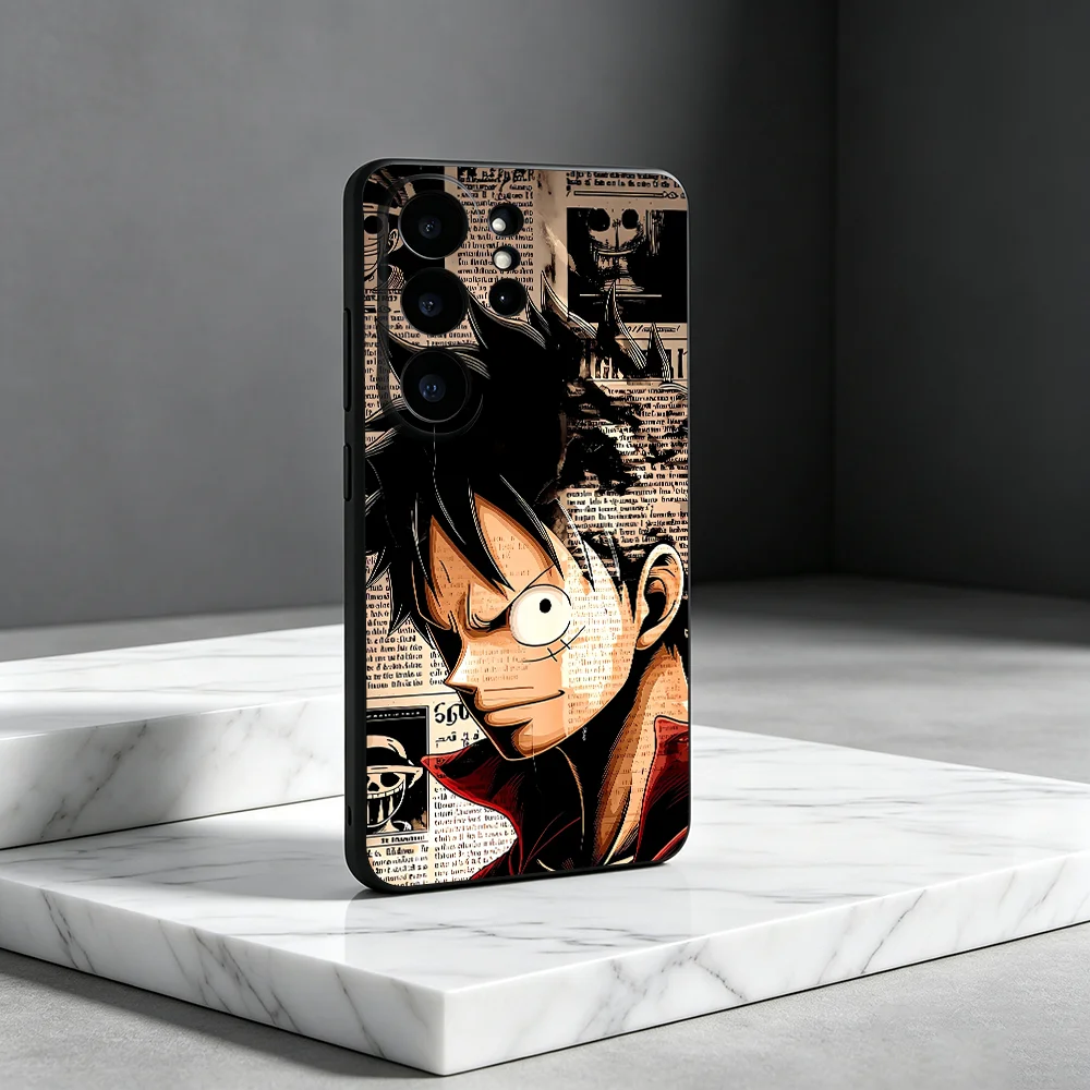 Phone Cover Case for Samsung Galaxy S26 Ultra S20 S24 S24+ S10 S9 S26+ S25+ S23 S21 FE S25 Plus Note 20 8 9 10 Cartoon P-Pieces