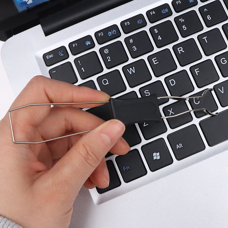 ตัวดึงสวิตช์กุญแจแบบ2อิน1สวิตช์สายดึงคีย์บอร์ดกลไกอะไหล่อุปกรณ์กำจัด