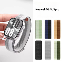 Nylon loop band For huawei watch fit 4 pro strap wristband breathable Sport bracelet correa huawei watch Fit 3-Fit 4 Accessories