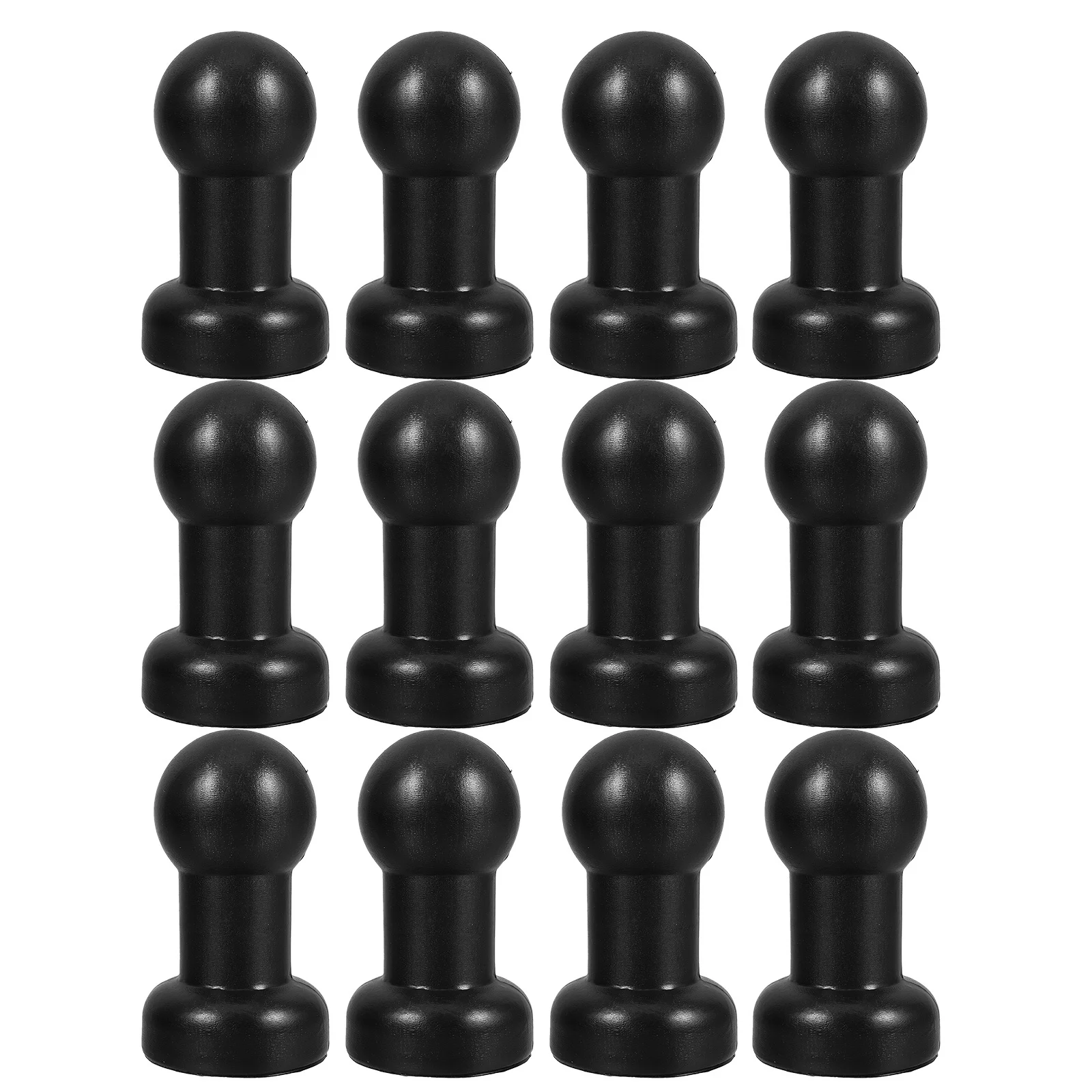 

12Pcs Trampoline Protective Pole Caps Ball Shaped Plastic Replacement Parts Enclosure Tube End Safety Covers Bed Frame Tube Caps