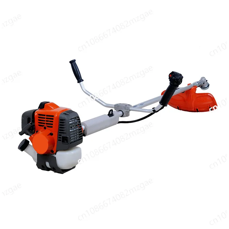

High power gasoline brush cutter two-stroke side-mounted lawn mower multi-function