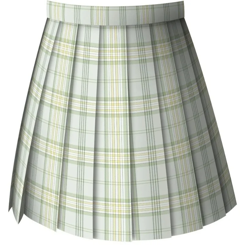 

Японская милая мини-юбка в клетку в стиле кавайи для женщин, в стиле преппи, с высокой талией, А-силуэт, Y2K, модная плиссированная юбка в стиле Харадзюку, новинка