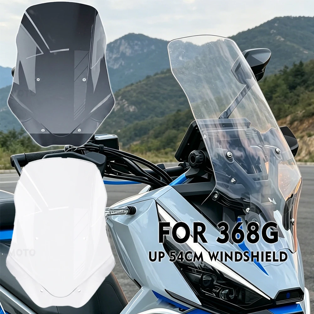 Image of Für ZONTES 368G 368 G Motorrad Frontscheibenschutz Modifikationszubehör 368G 2024 2025 2026 Windschutzscheiben-Deflektor