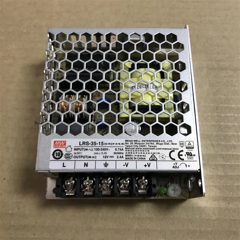 MEAN WELL LRS-35 Series LRS-35-5 LRS-35-12 LRS-35-15 LRS-35-24 LRS-35-36 LRS-35-48 Single Output Switching Power Supply