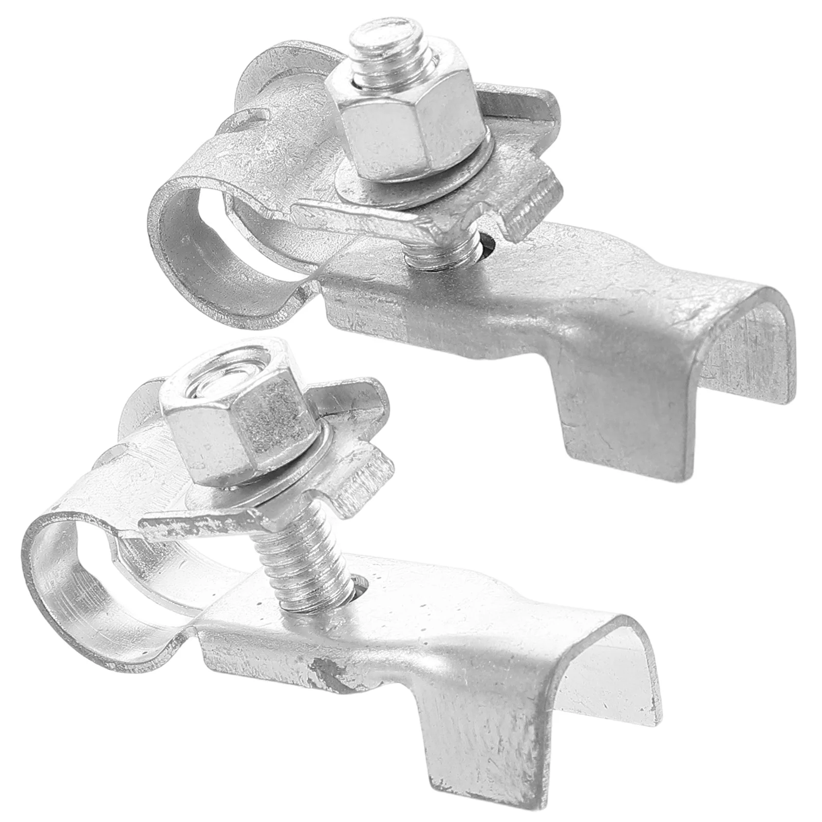 

Copper Alloy Car Terminal Connectors Durable Side Post Clamps Positive Negative Fine Columns Truck Accessories