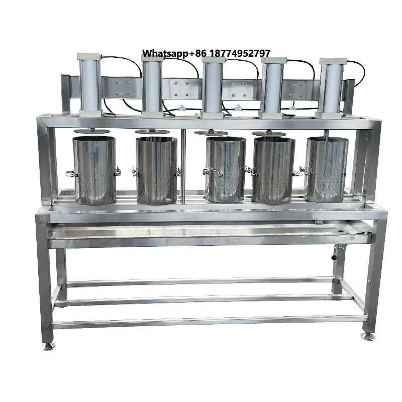 Pneumatic Cheese Presses Cheese Moulding Machine Cheese Production Equipment