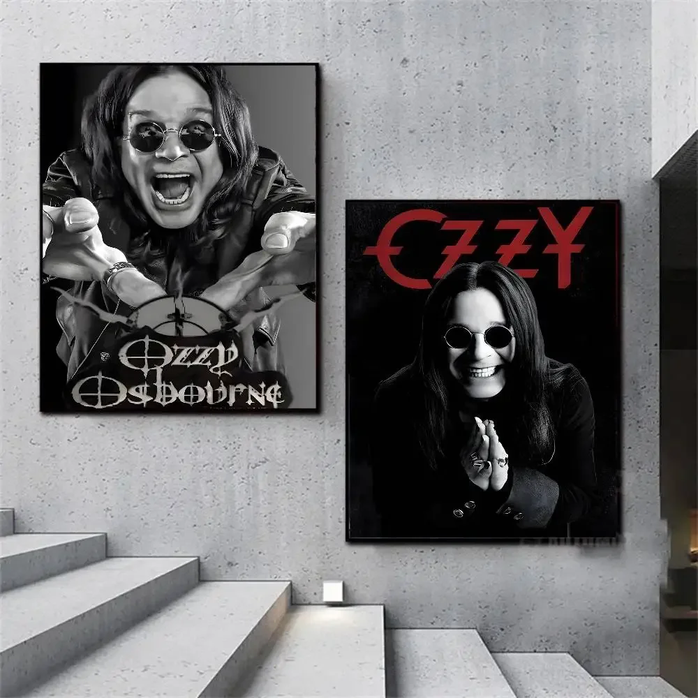 ملصق Rest Prince of Darkness O-Ozzy Osbourne Black Sabbath ملصق عالي الوضوح ديكور ذاتي اللصق لغرفة المعيشة