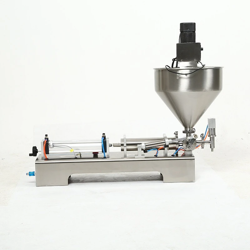 Single head horizontal pneumatic paste filling machine, automatic quantitative paste filling machine, separate filling machine