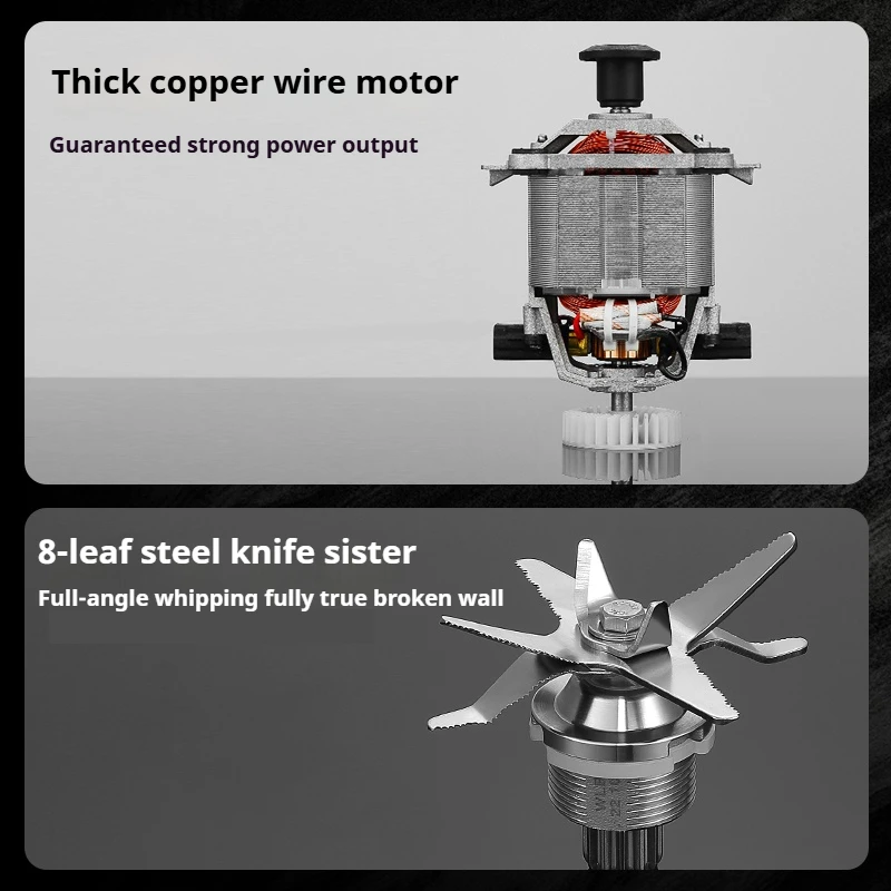 Rompecabezas comercial de leche de soja: procesador de alimentos de gran capacidad y alta potencia para cafeterías