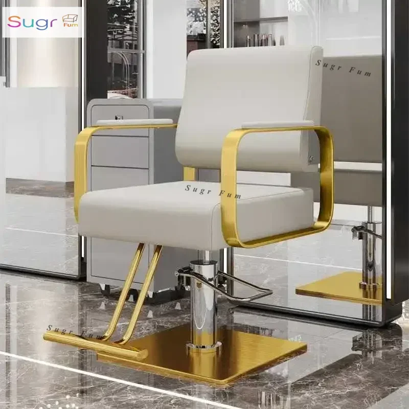 

Barbershop Barber Chair Pedicure Adjustable Hair Cutting Beauty Swivel Styling Wash Luxury Cadeira De Manicure Salon Furniture