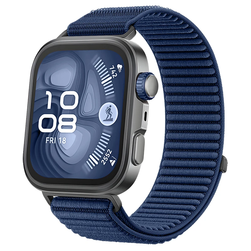 Offizielles 1:1 Nylon-Schlaufenarmband für Huawei Watch Fit 5 Pro 4 Pro Sportarmband für Huawei Watch 5/4/3 Armbandzubehör.